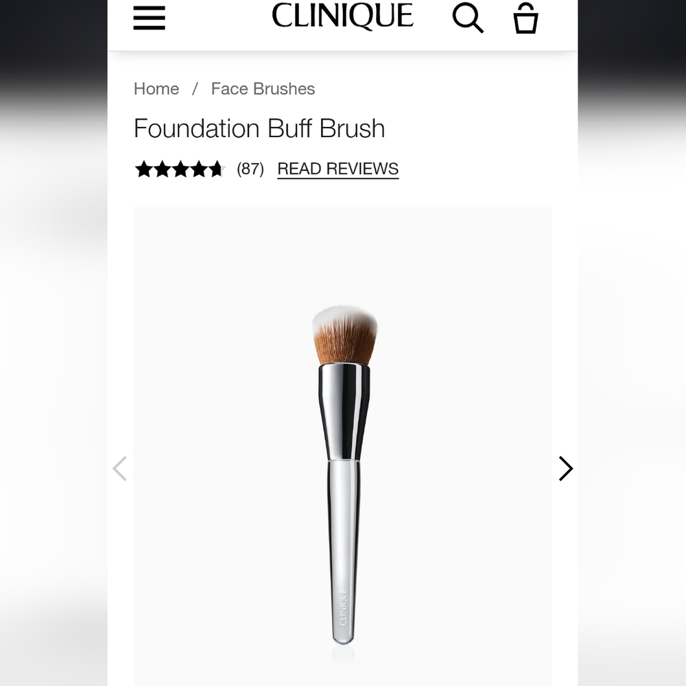1 Clinique Foundation Buff Brush